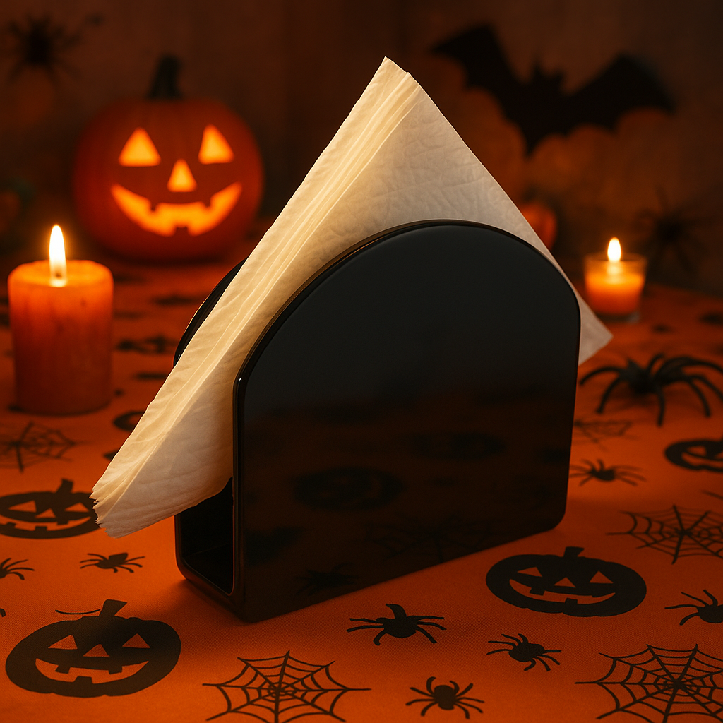 Kit 10 Porta Guardanapo Acrílico Centro De Mesa Lilás-Imagem 7