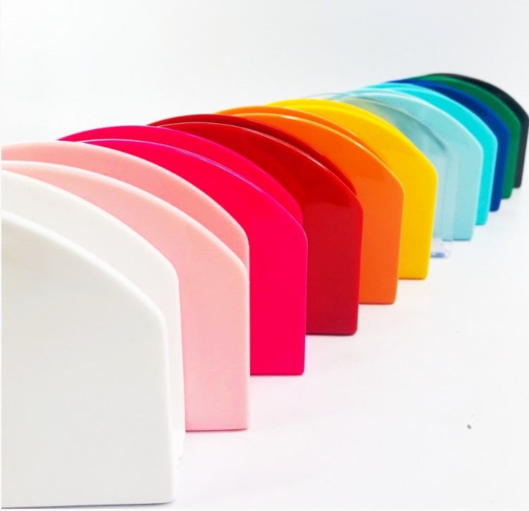 Kit 10 Porta Guardanapo Acrílico Centro De Mesa Lilás-Imagem 4