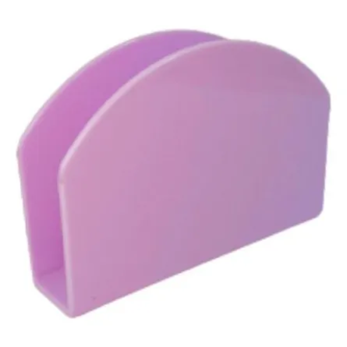 Kit 10 Porta Guardanapo Acrílico Centro De Mesa Lilás