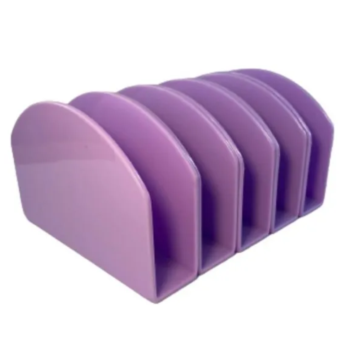 Kit 10 Porta Guardanapo Acrílico Centro De Mesa Lilás-Imagem 2